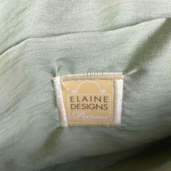 Custom Made Frida Kahlo Floral Tapestry Envelope Clutch - Picture 10 of 10